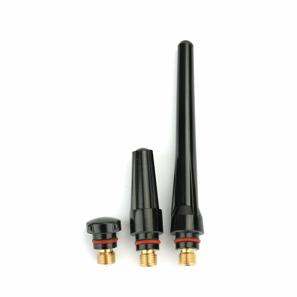 31Pcs TIG Welding Torch Stubby Gas Lens #12 Glass Cup Kit Fits WP-17/18/26