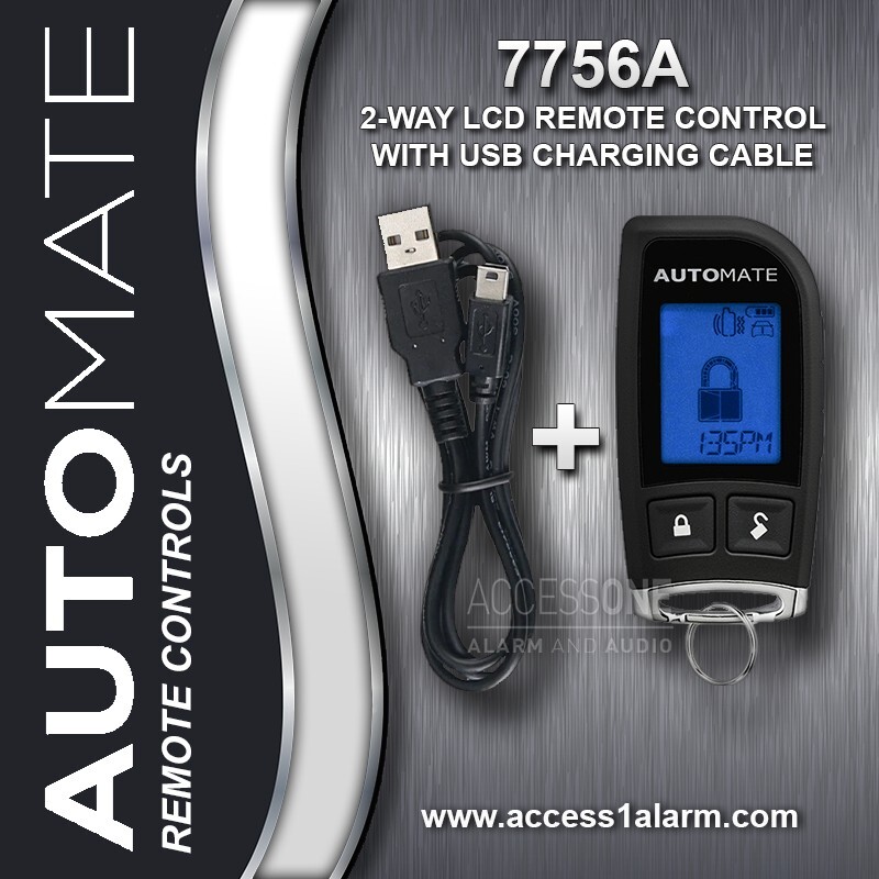 Automate 7756A 2-Way LCD Remote Control With USB Cable And Manual For The DS4