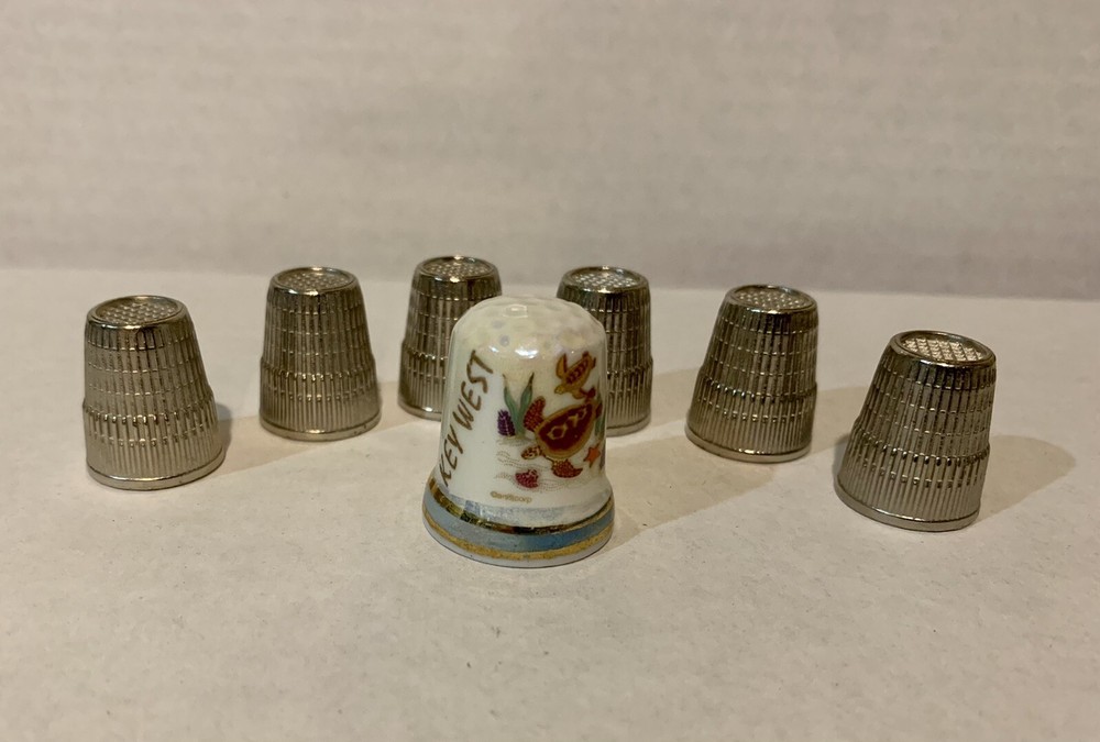 Vintage Thimble Lot