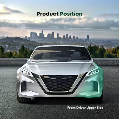 Front Driver Upper Side Bumper Bracket Compatible with Kia Forte 2017-2018,