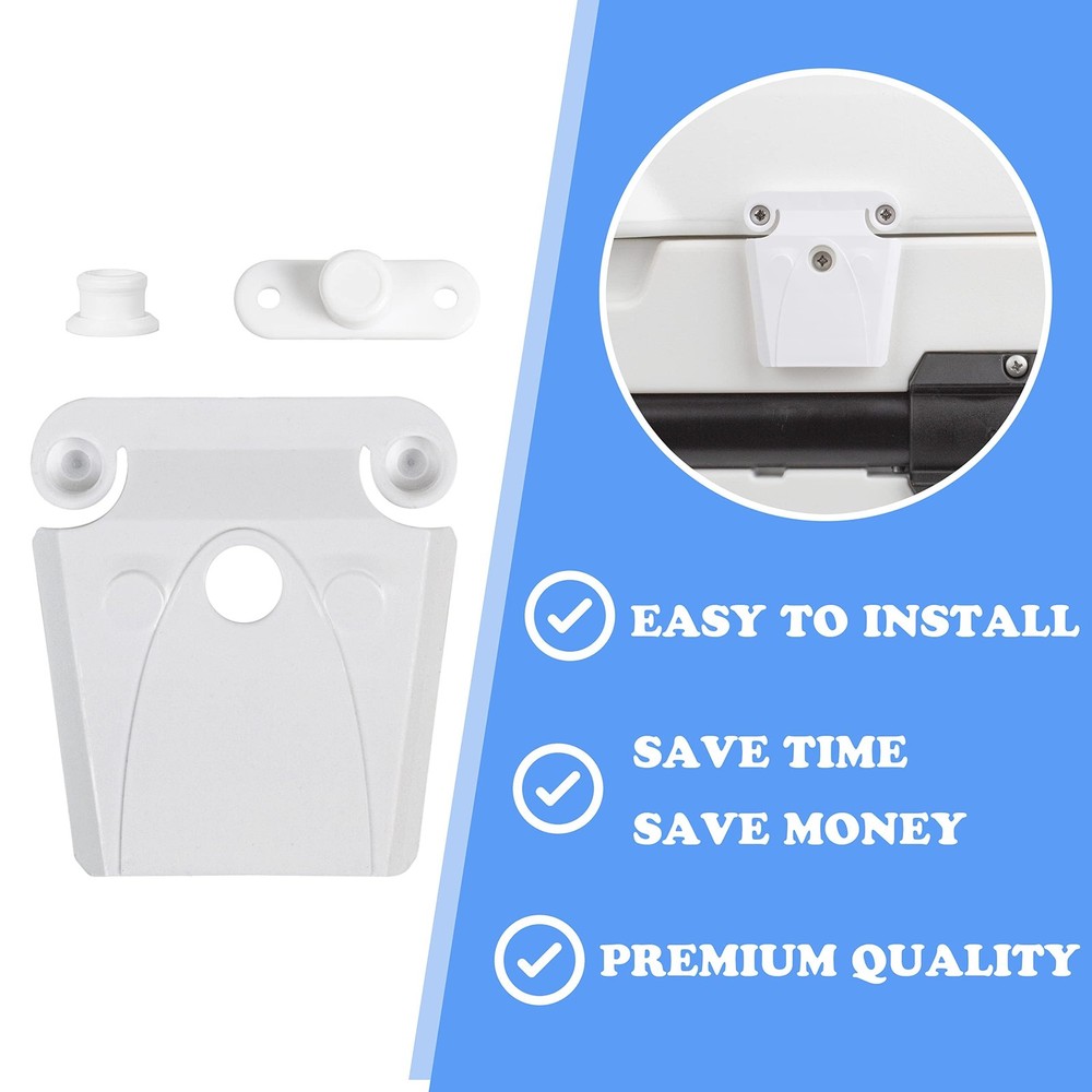 Cooler Latch Posts and Screws,Replacement High Strength White
