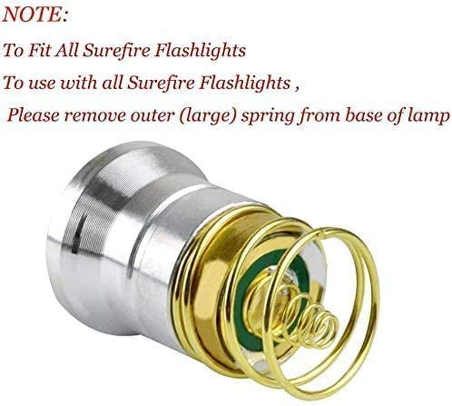 Flashlight Bulb LED Replacement Bulbs Drop-in P60 Design Module for Surefire NEW