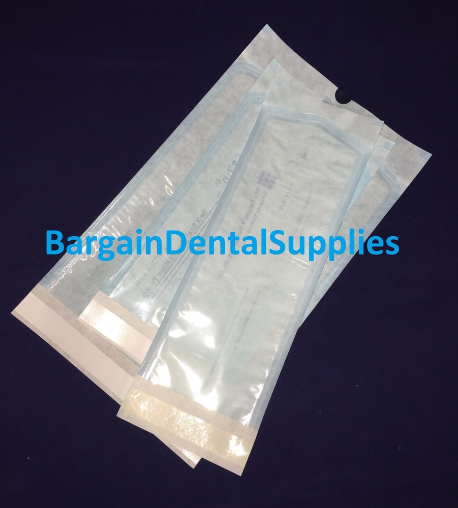 4000 Pcs Self-Sealing Sterilization Pouch QUATRO Indicators 2.75"X10"