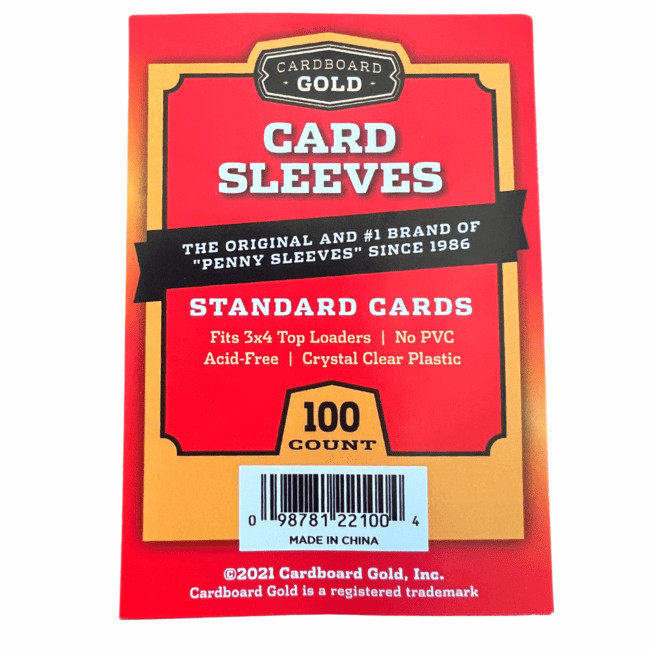 Cardboard Gold Standard Card "penny" Sleeves 100, 200, 300, 400, 500, 1000, 2000