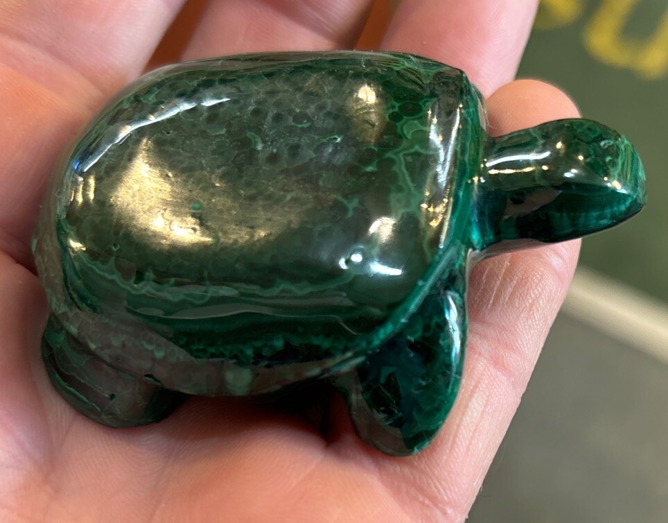 2” Malachite Turtle