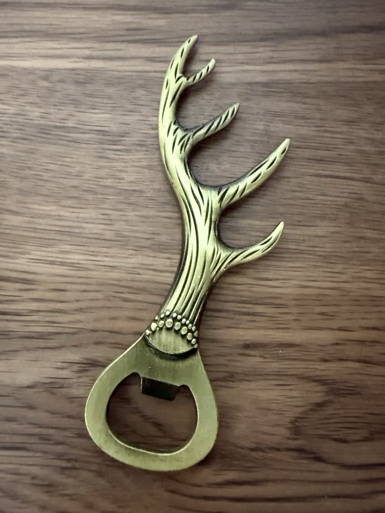 antler bottle opener