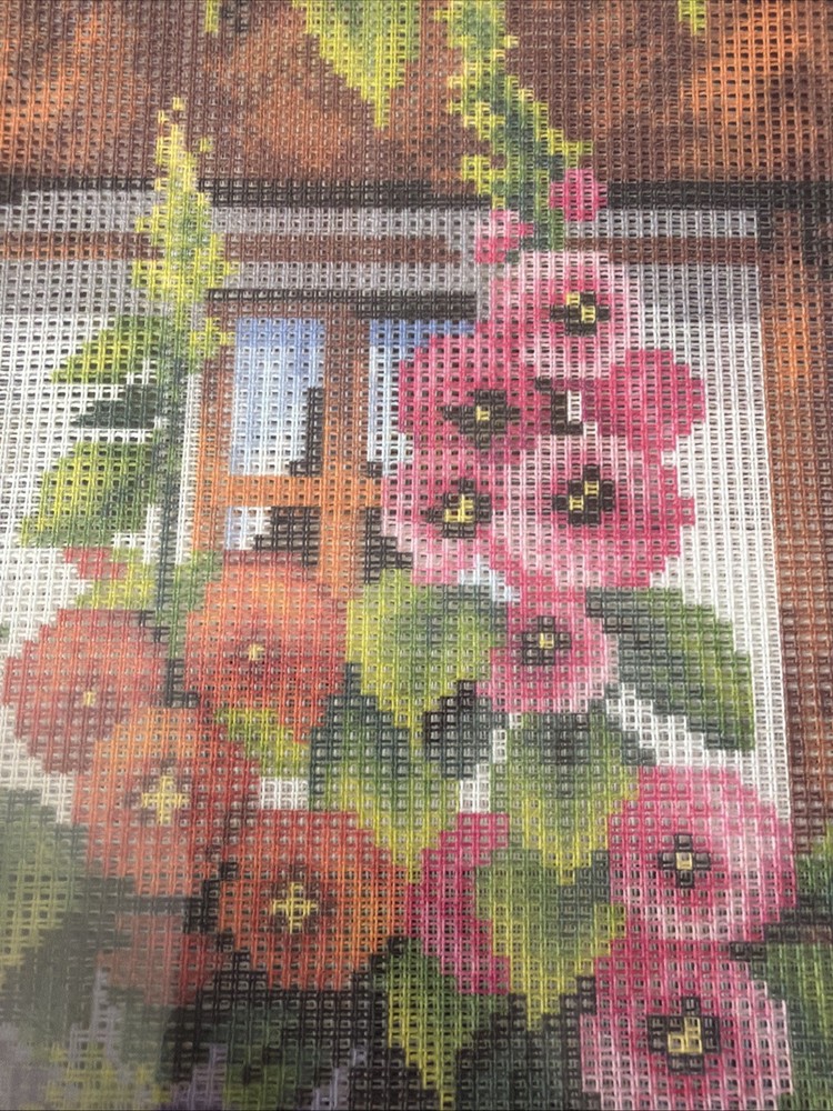 Orchidea Printed needlepoint tapestry Canvas Only 30x40 cm