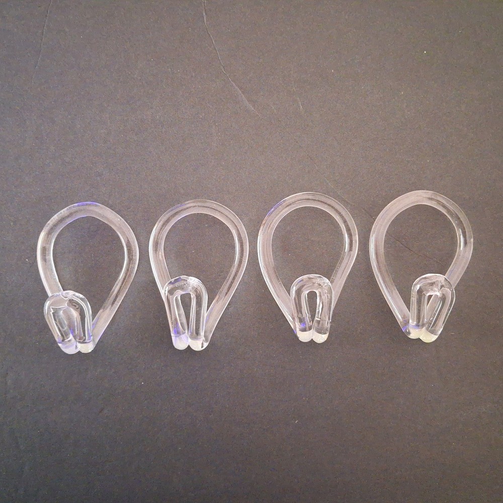 Unique All Glass Hooks - New