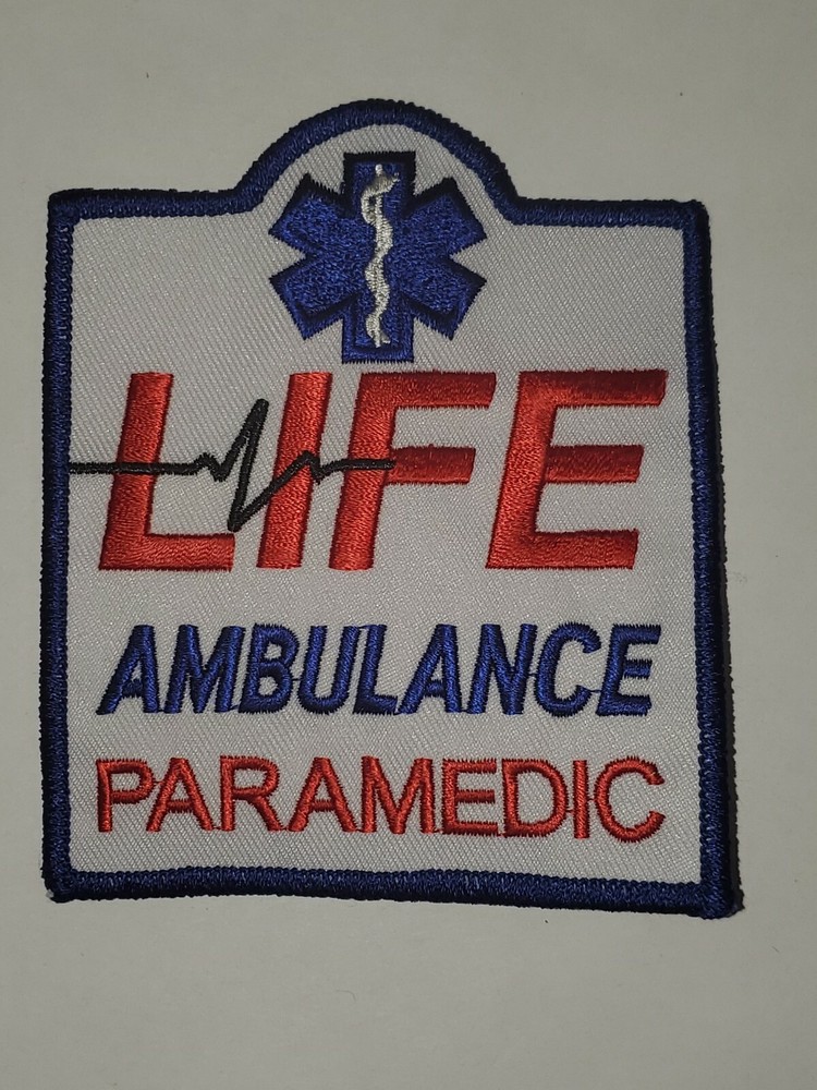Life Ambulance Paramedic Patch