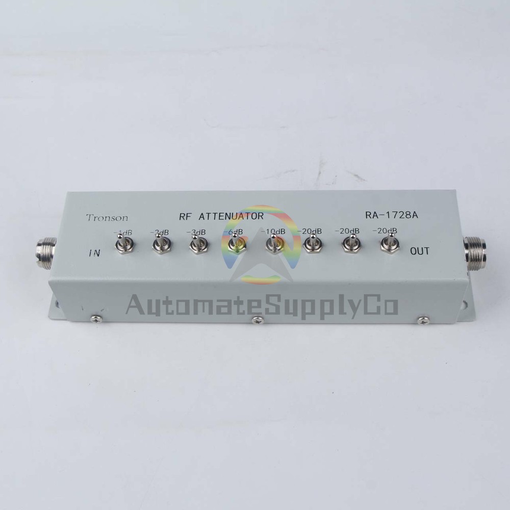 New 0 - 82DB VARIABLE/ STEP ATTENUATOR 50 OHM for Ham Radio Transmitter