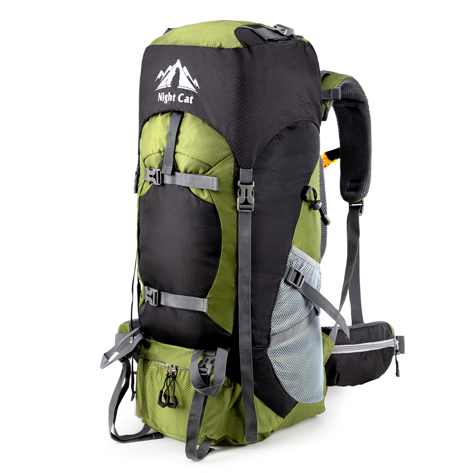 70L Outdoor Hiking Backpack Camping Rucksack Waterproof Shoulder Travel Bag USA