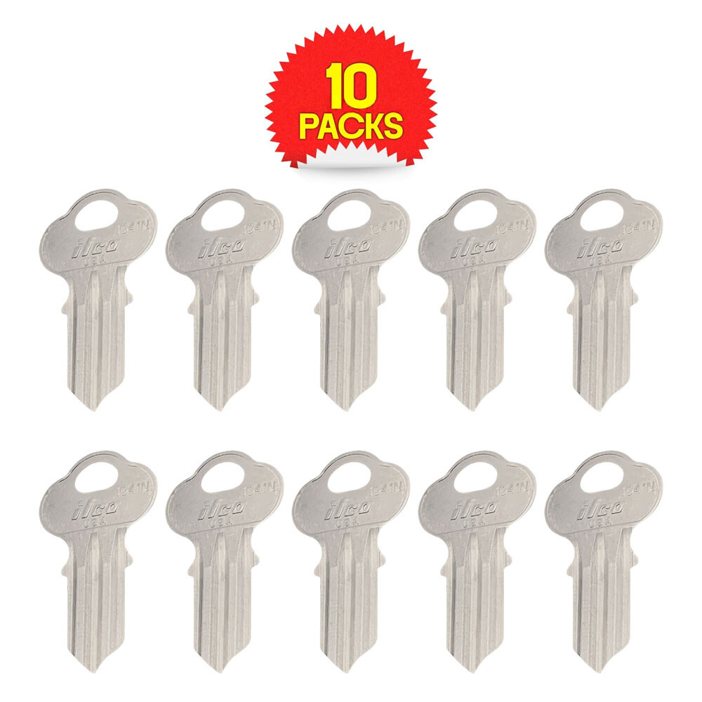 1041N Key Blank – Nickel