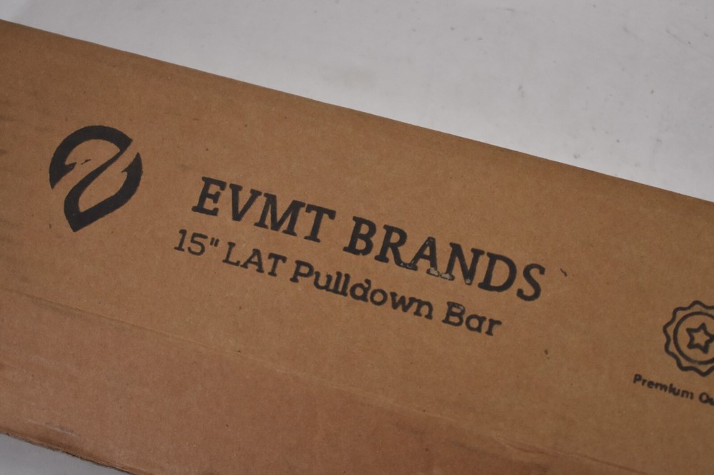 EVMT 15" LAT Pulldown Bar Essential Home Gym Equipment For Cable Machine