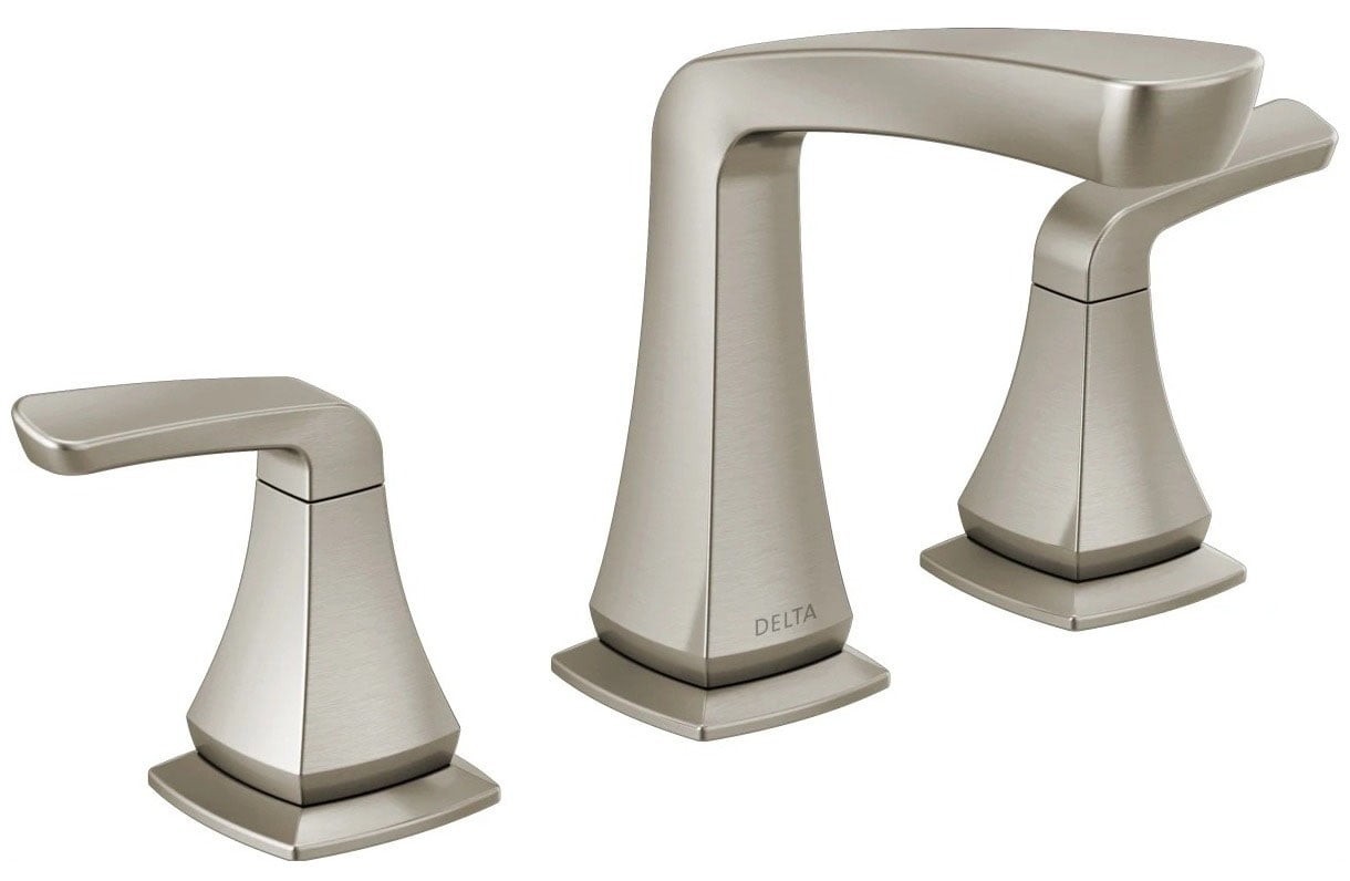 Delta 35789LF-SP Vesna 3 Hole 8 Inch Widespread Bathroom Faucet Brushed Nickel