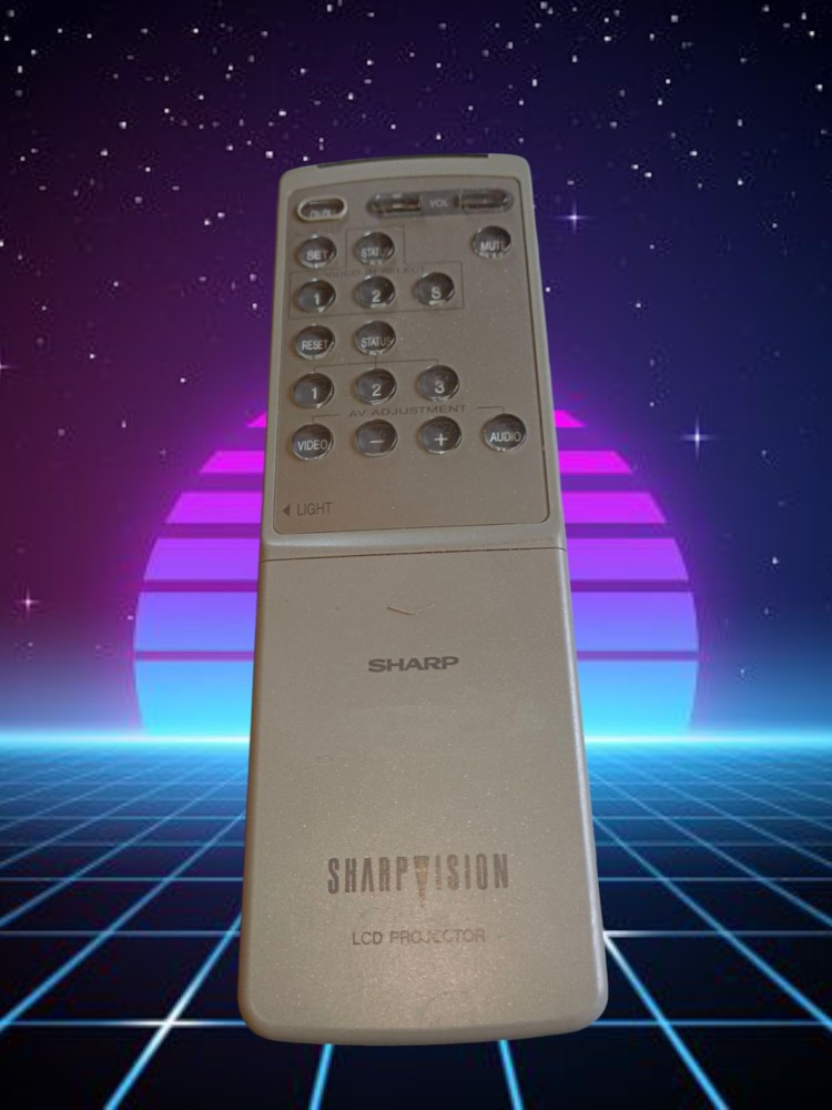 Sharp Vision Projector Remote Control **Works**