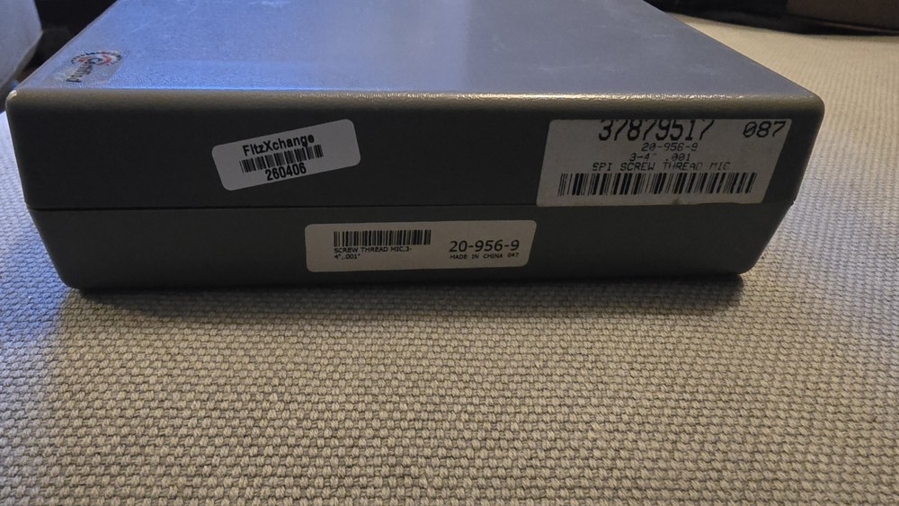 SPI 3 to 4" Range, Mechanical Screw Thread Micrometer Ratchet Stop 260406
