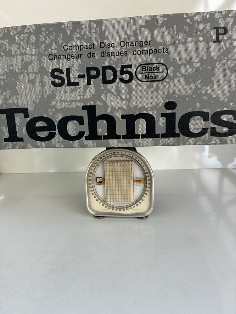 Technics SL-PD5 CD Changer 5 Disc Rotary CD Changer With Original Box