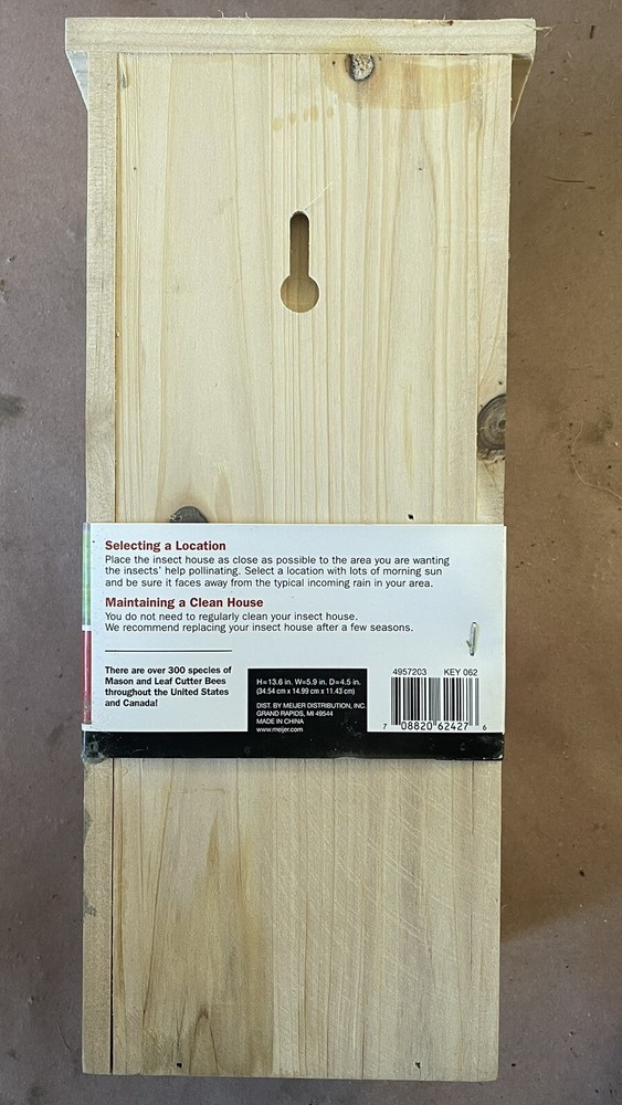 Bee Insect Pollinator Tower House