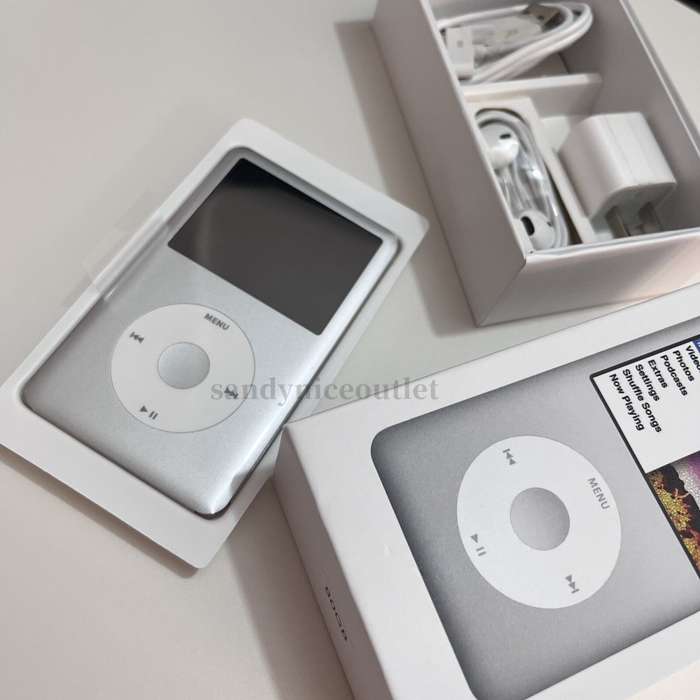 New Apple iPod Classic 7th Generation 1TB Silver Latest Model -Sealed