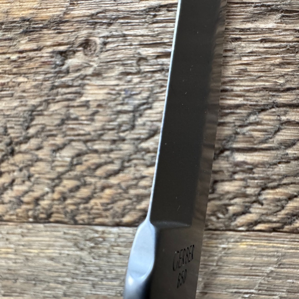 Gerber 650 Gator Replacement Knife Blade, Stainless, Unsharpened Blank - USA