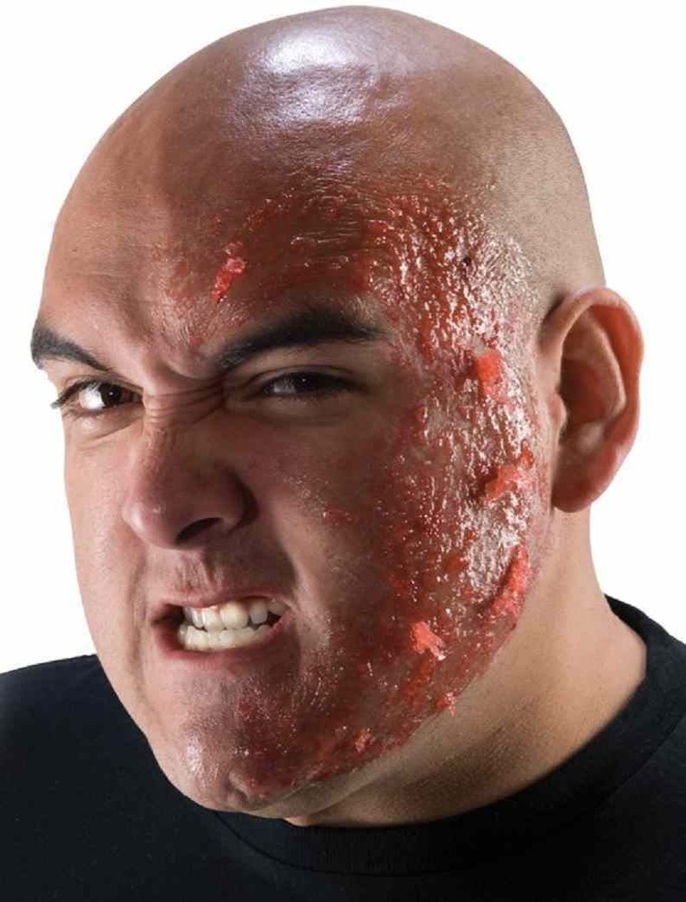 Burn Scar Makeup Rubies