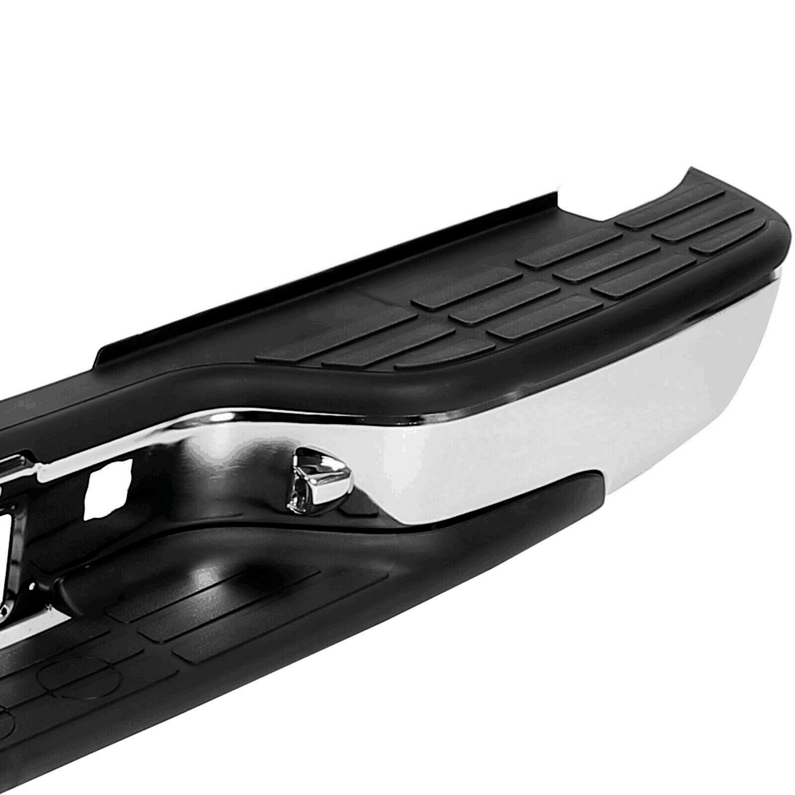 NEW Chrome Complete Rear Bumper for 1999-2007 Chevy Silverado Sierra 2500HD 3500