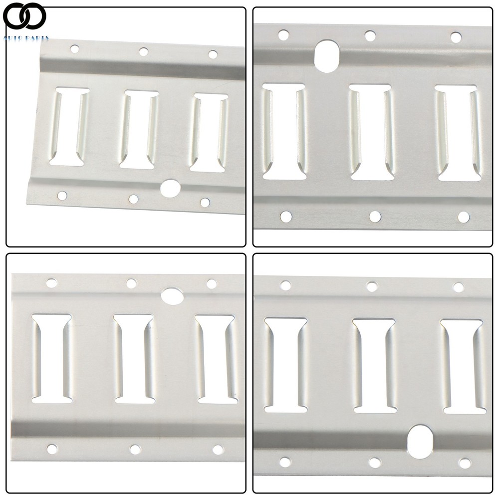 8 Pack 4' E Track Tie Down Rail System Secure Cargo Heavy Loads For Trucks Vans