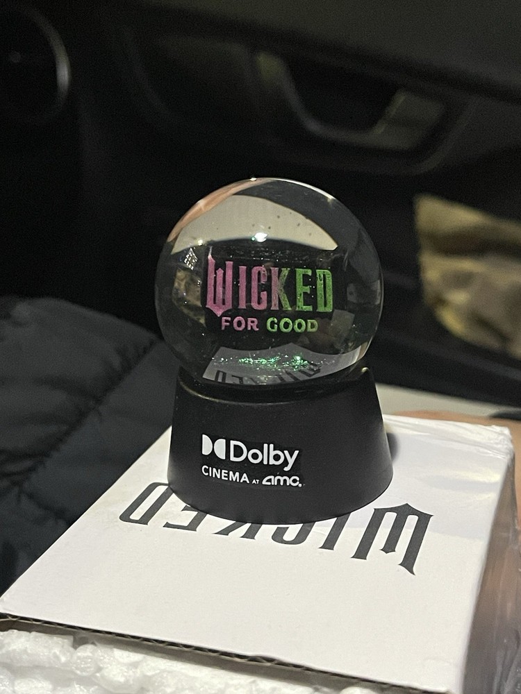 Wicked For Good Snowglobe Dolby Exclusive
