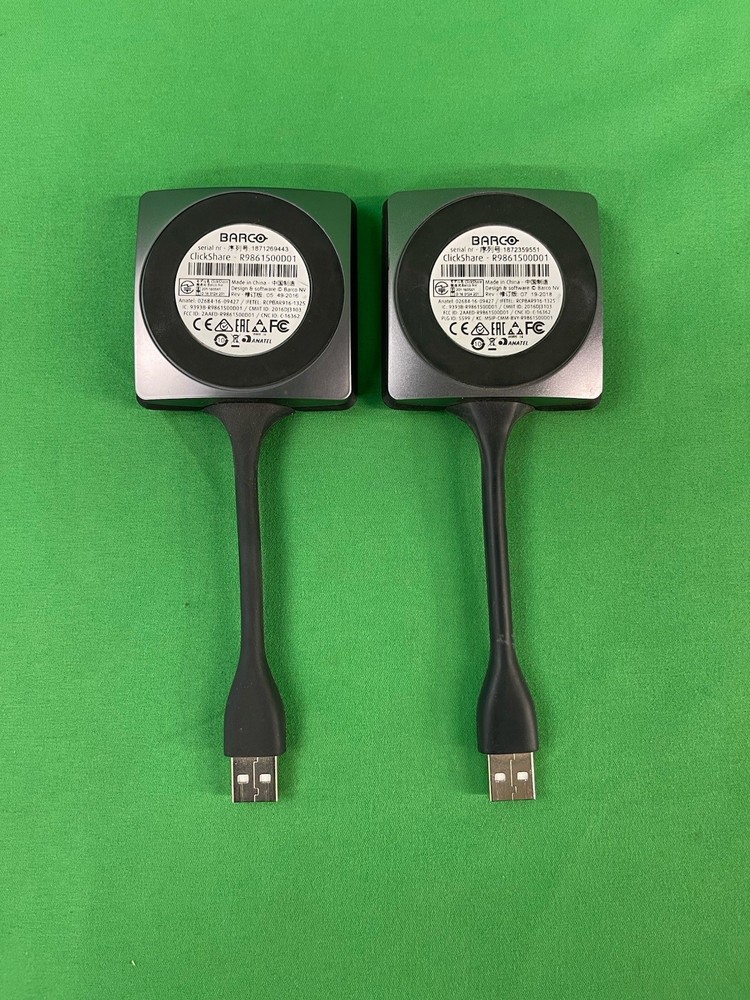 Barco R9861500D01 ClickShare USB Type-A Wireless Button for Presentation System