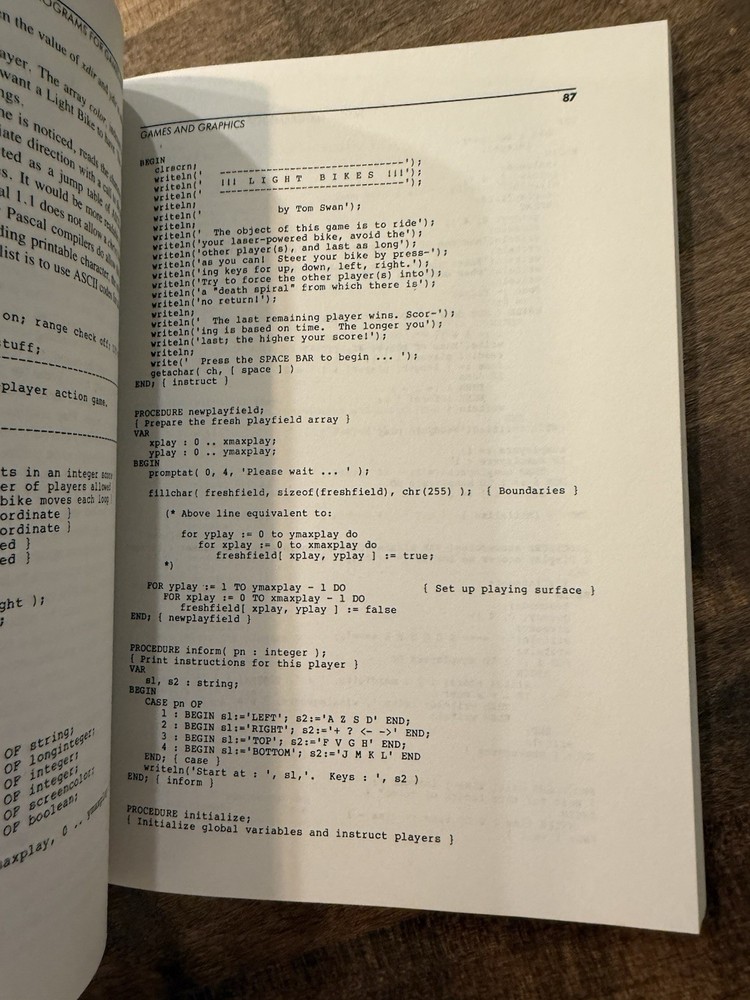 PASCAL Programs for Business in used PASCAL for the APPLE Tom Swan