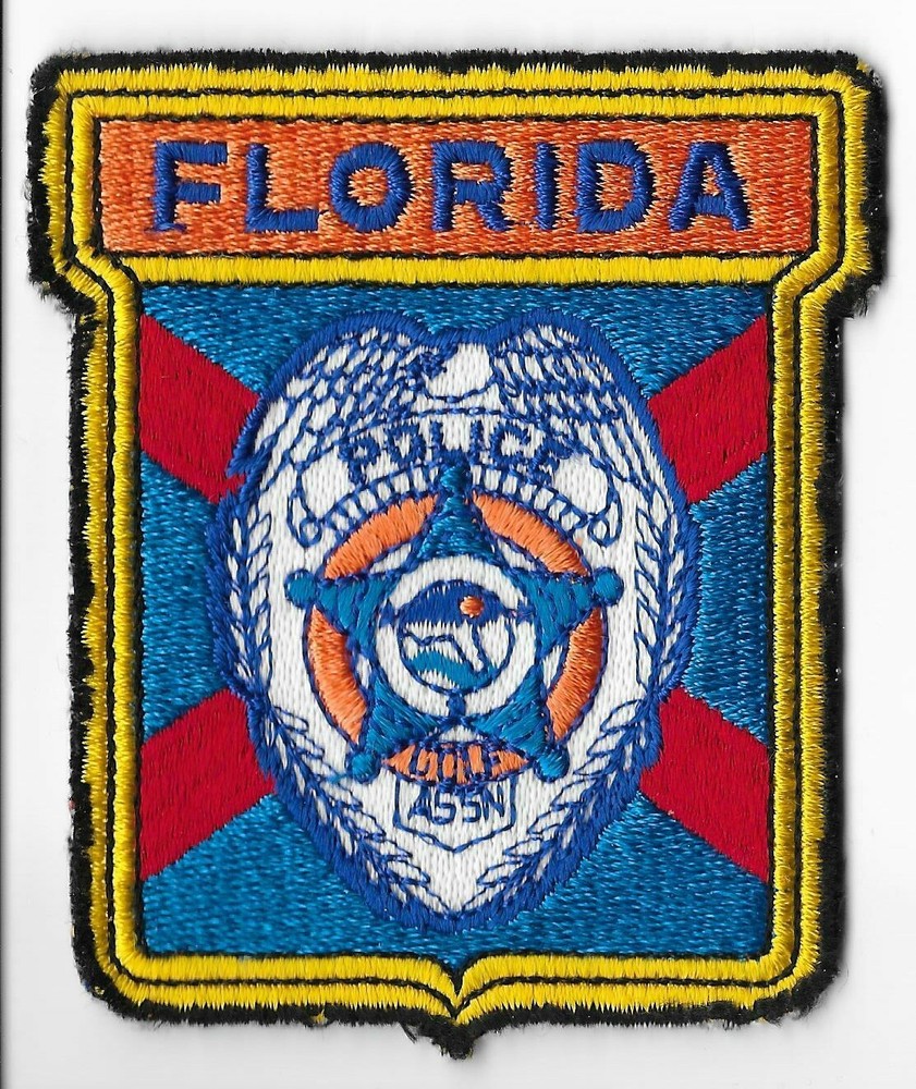 Florida Police Association Shoulder Patch V1