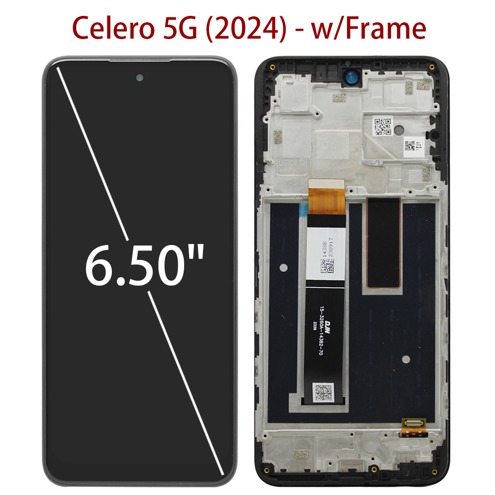Digitizer LCD Touch Screen ± Frame Display For Boost Mobile Celero 5G / 5G Plus