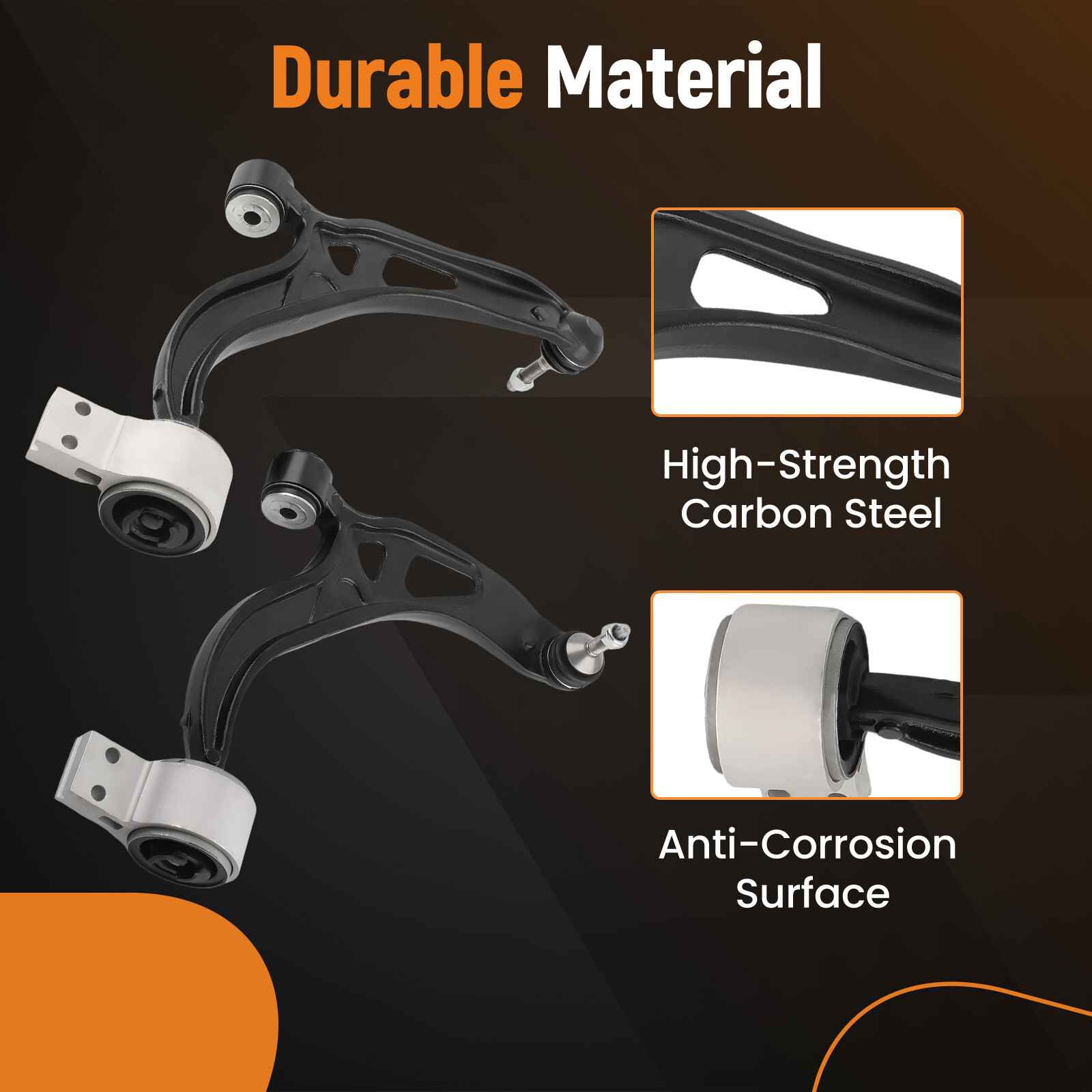 Suspension Front Strut w/ Control Arms Kit for 2013-2019 Ford Explorer 3.5L AWD