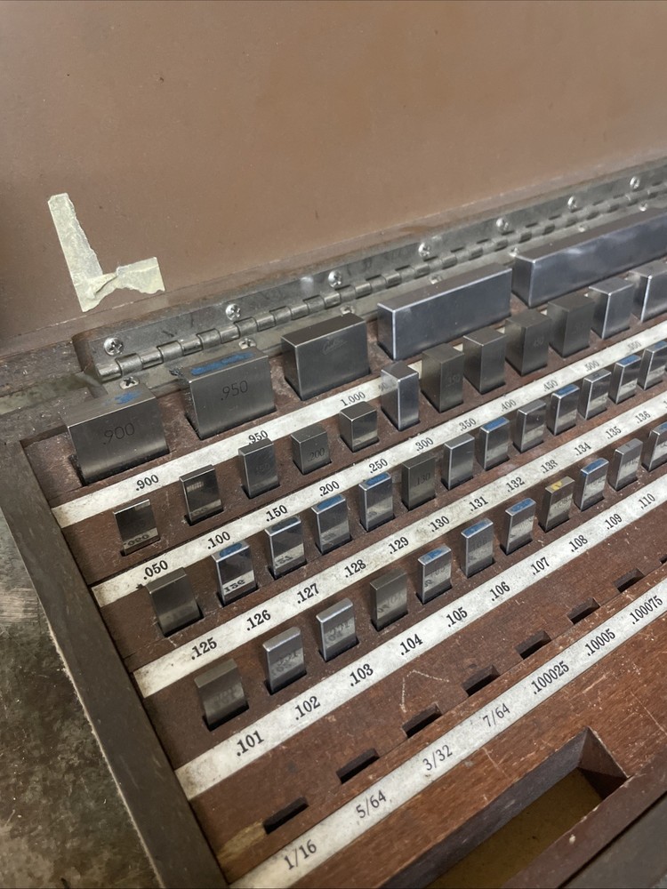 ICC 81 Pc Rectangular Gage Block Set .050-4”