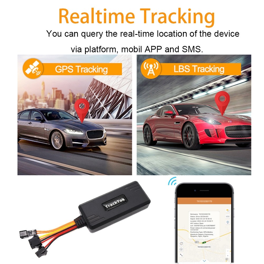 Anti Theft 4G Car GPS Tracker Real-time Tracking Locator Device Remote Control