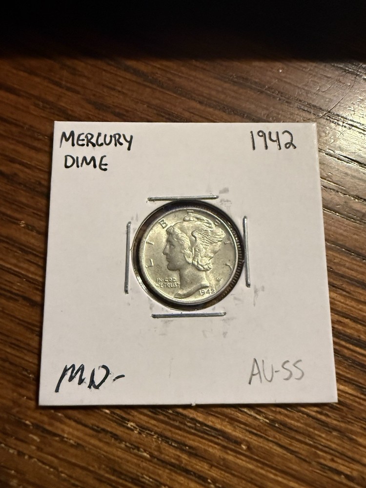 1942 Mercury Silver Dime