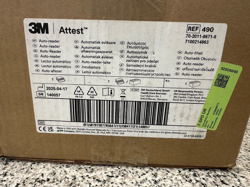 SALE 3M Attest Auto-Reader 490M