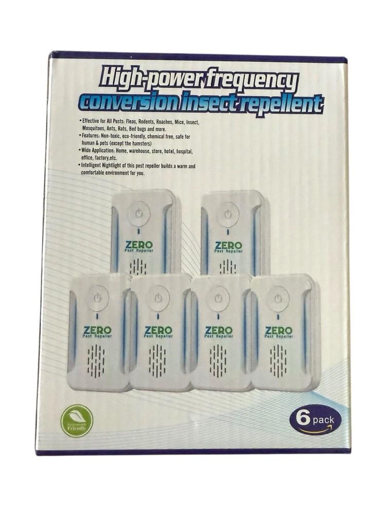 High-Potency Frequency conversion insect repellent 6pk