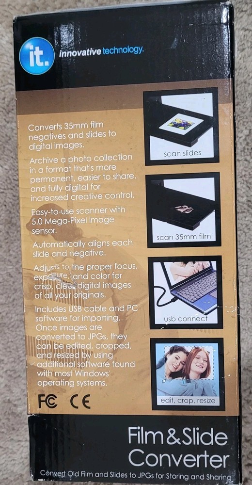 i-TEC Innovative Technologies ITNS-300 Scanner Pre-owned.