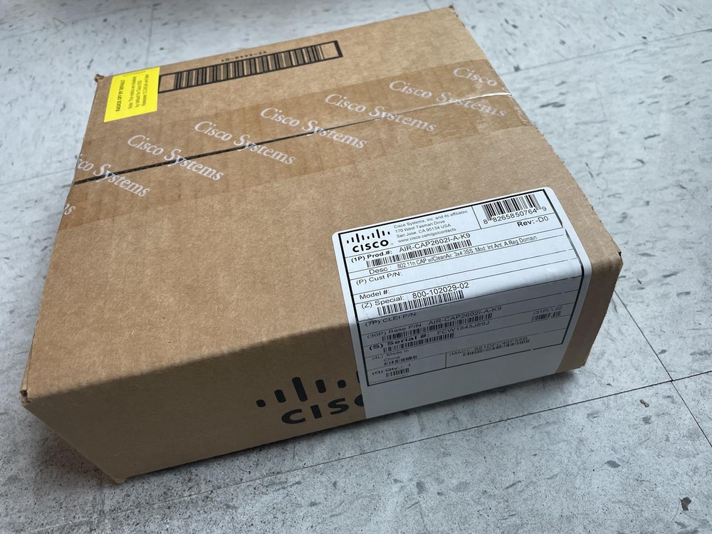 CISCO AIR-CAP2602I-A-K9 WIRELESS ACCESS POINT, NEW SEALED