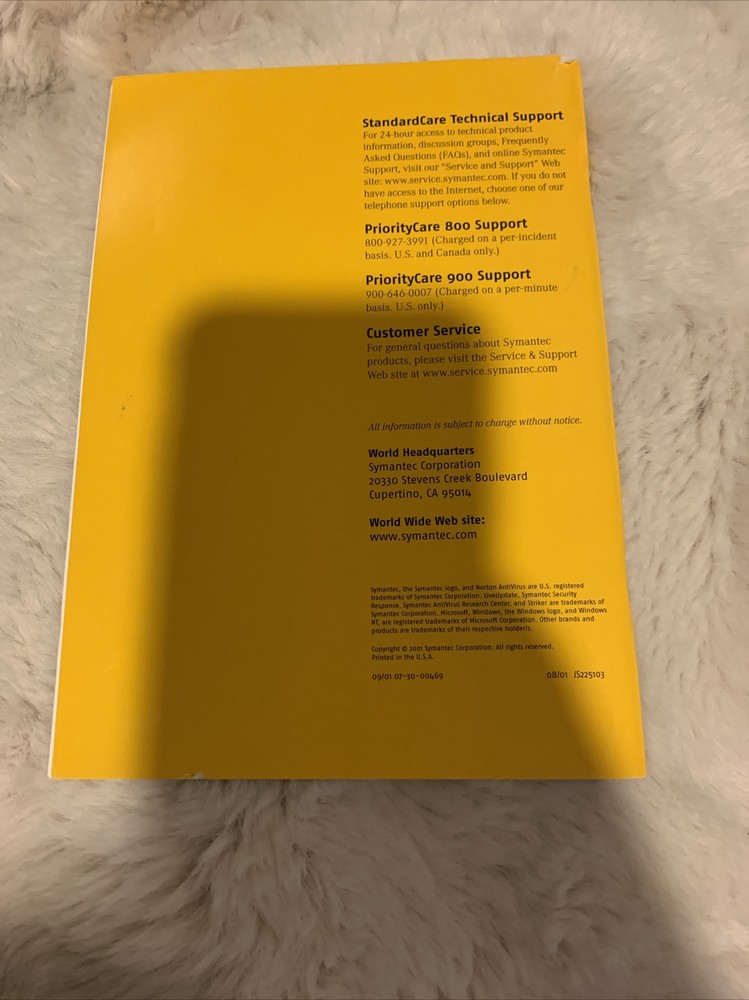 Norton Antivirus 2002 User Guide