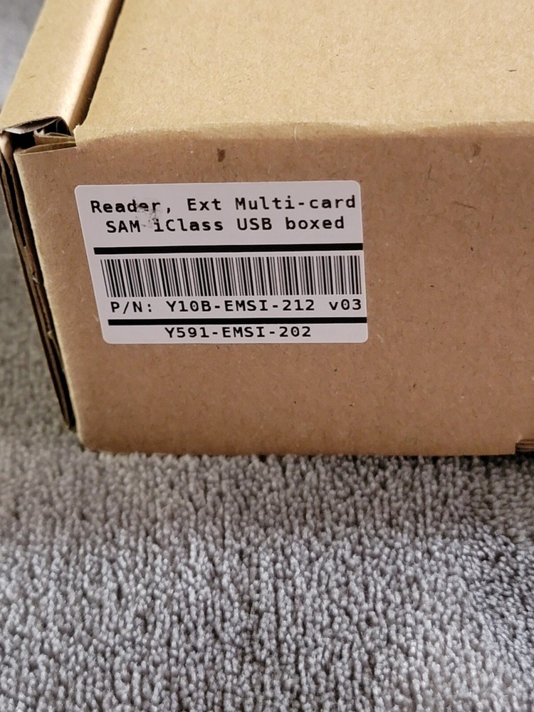 Baltech Nuance USB ID Card Reader Y591-EMSI-202 v04. New