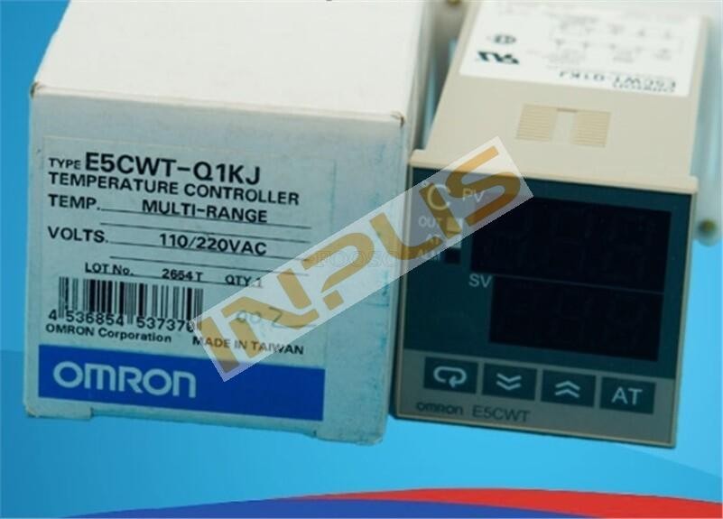 1Pcs Omron Temperature Controller E5CWT-Q1KJ 110-220VAC