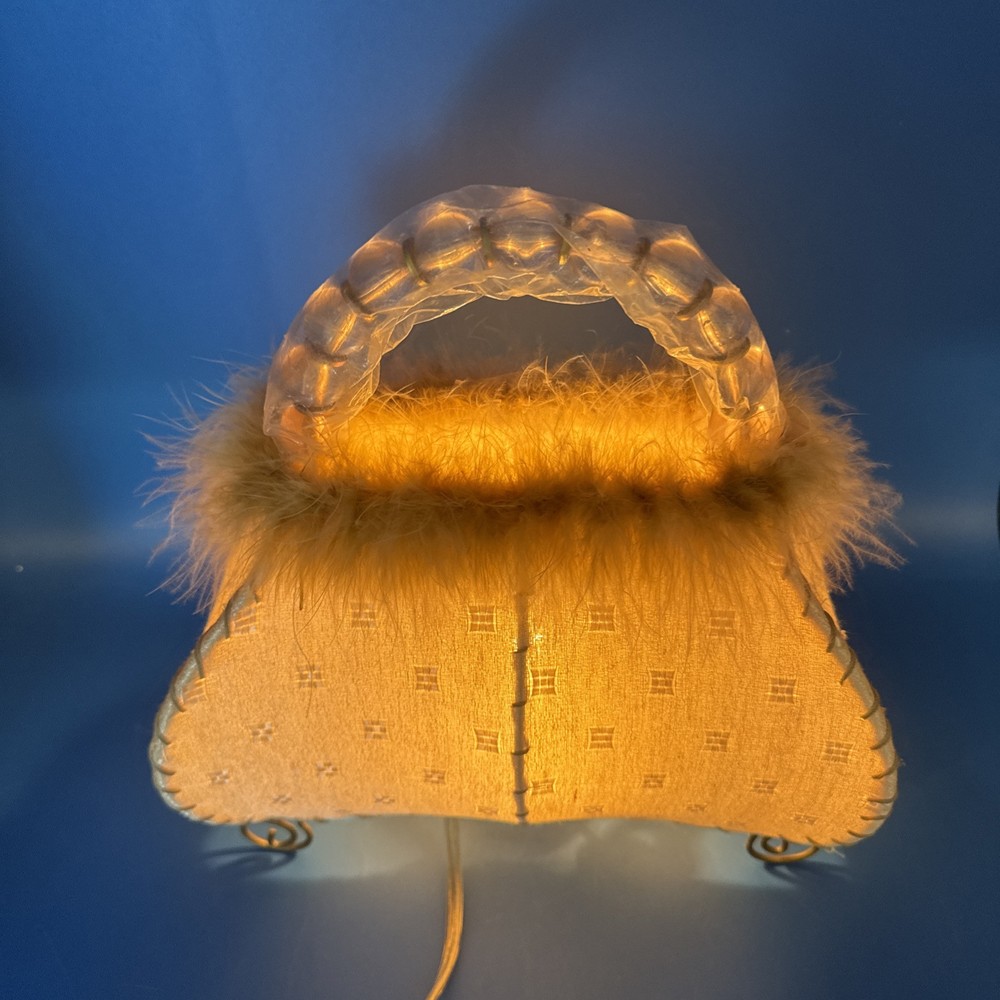 Womens Purse Shaped Table Lamp