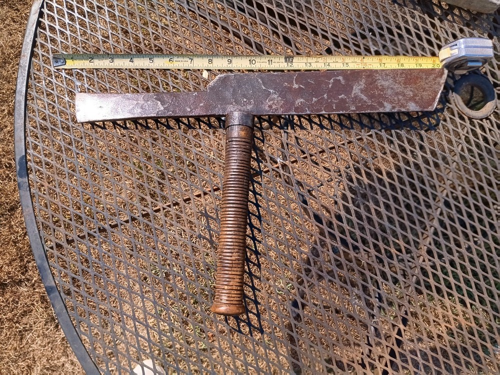 Antique Framing Window Adze Carpentry Hatchet Tool