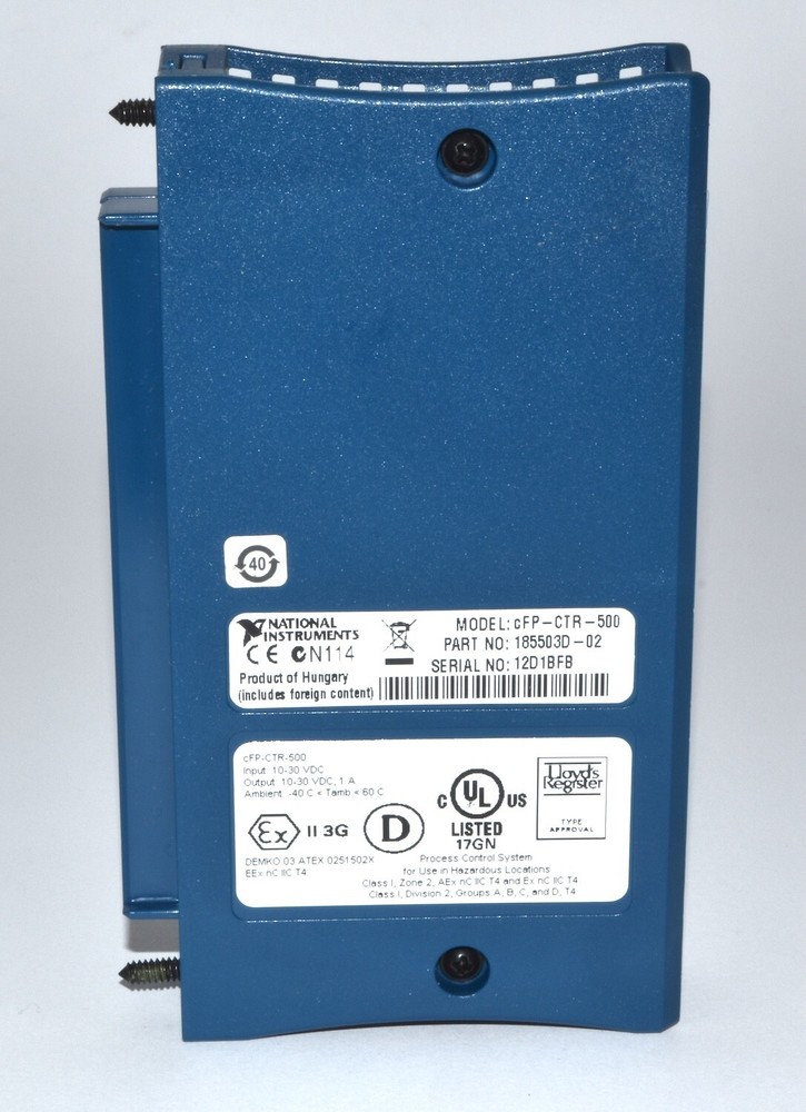 National Instruments cFP-CTR-500 Counter Module for Comp. FieldPoint *Used*