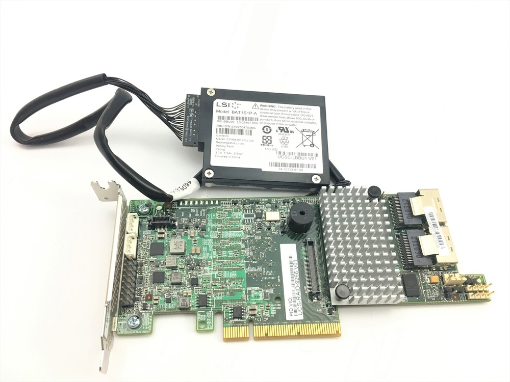 Cisco Megaraid 9266-8I SAS / SATA Raid Controller Card