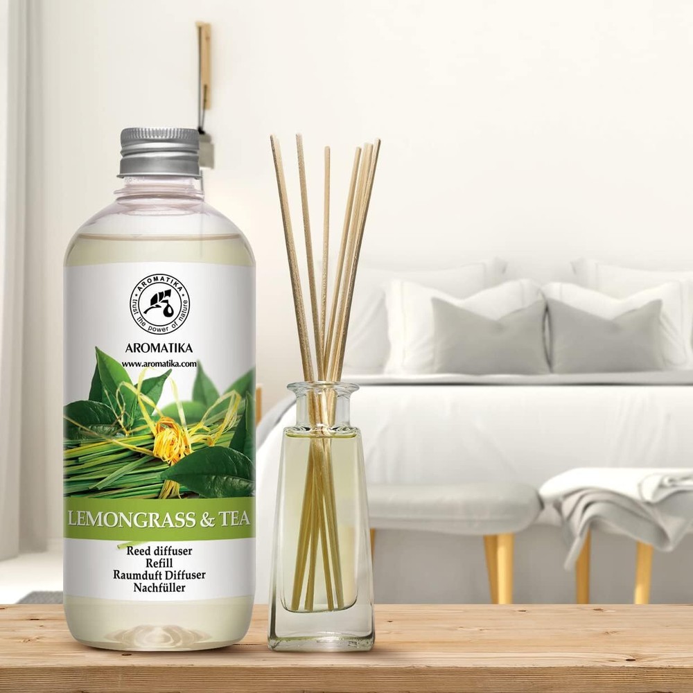 Reed Diffuser Refill Lemongrass - Tea 17.0 Fl Oz - Fragrance Diffuser