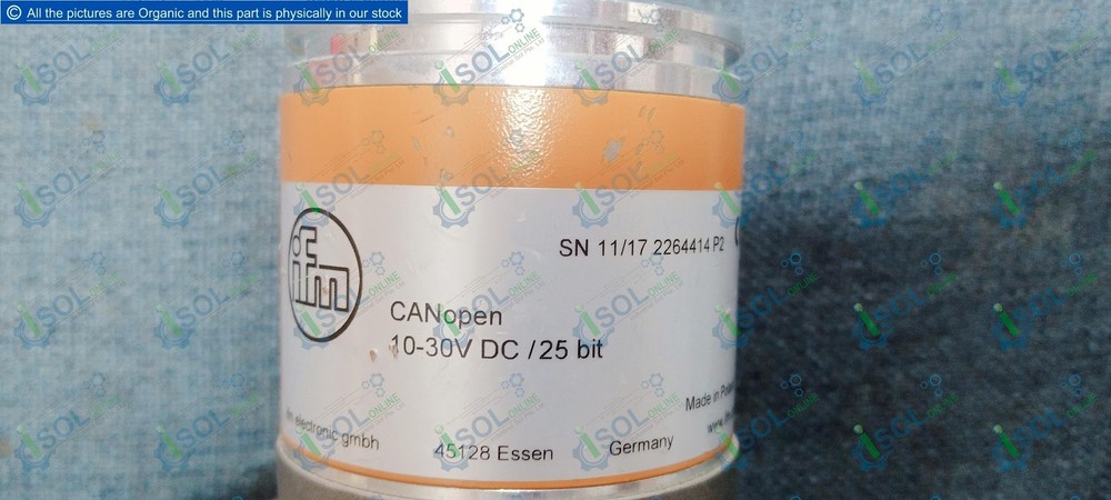 IFM Electronic CANopen Absolute Encoder 25-Bit 10-30V DC