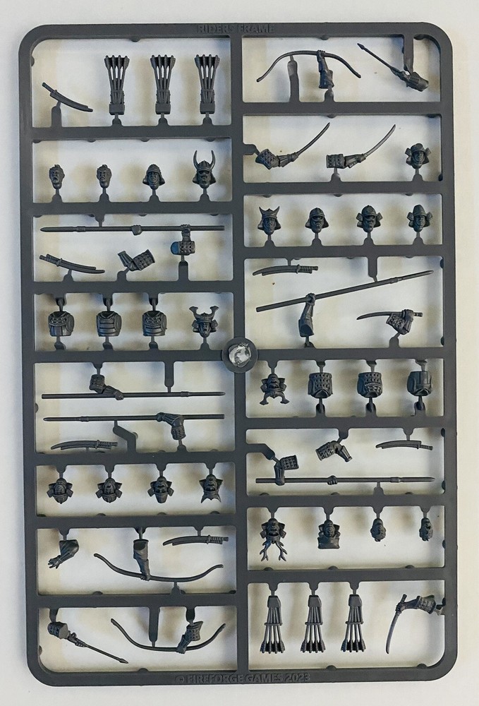 Samurai Wars Mounted Samurai NEW • 2 Sprues • 3 Minis • Fireforge Games
